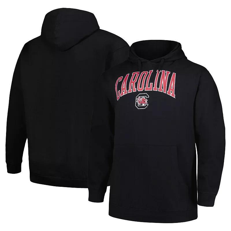 Mens Champion Black South Carolina Gamecocks Arch Over Logo Big and Tall Pullover Hoodie Product Image