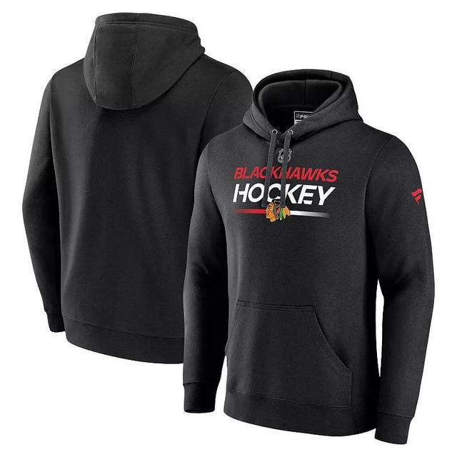 Mens Fanatics Branded Chicago hawks Authentic Pro Pullover Hoodie Product Image