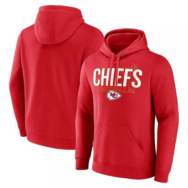 Mens Fanatics Kansas City Chiefs Pylon Outline Pullover Hoodie Product Image