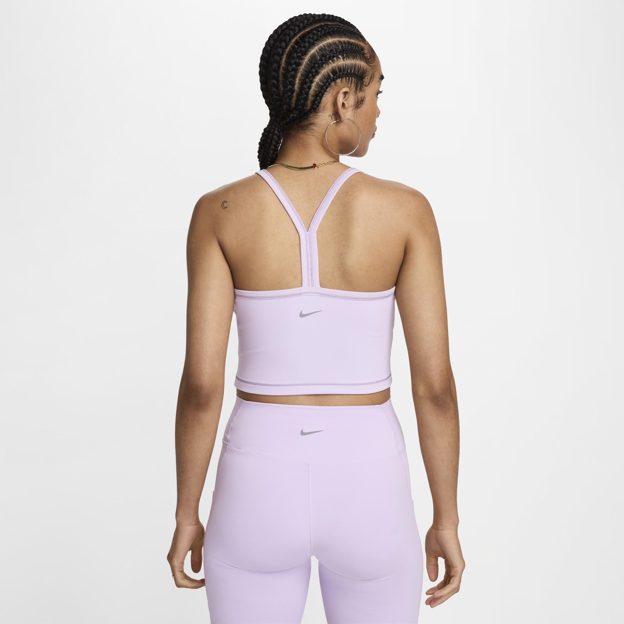 Nike Women's One Fitted Dri-FIT Cropped Tank Top Product Image