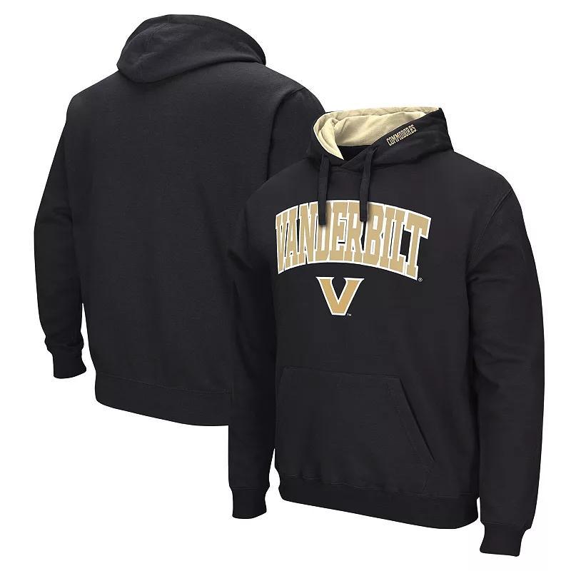 Colosseum Mens Vanderbilt Commodores Arch & Logo Pullover Hoodie Product Image