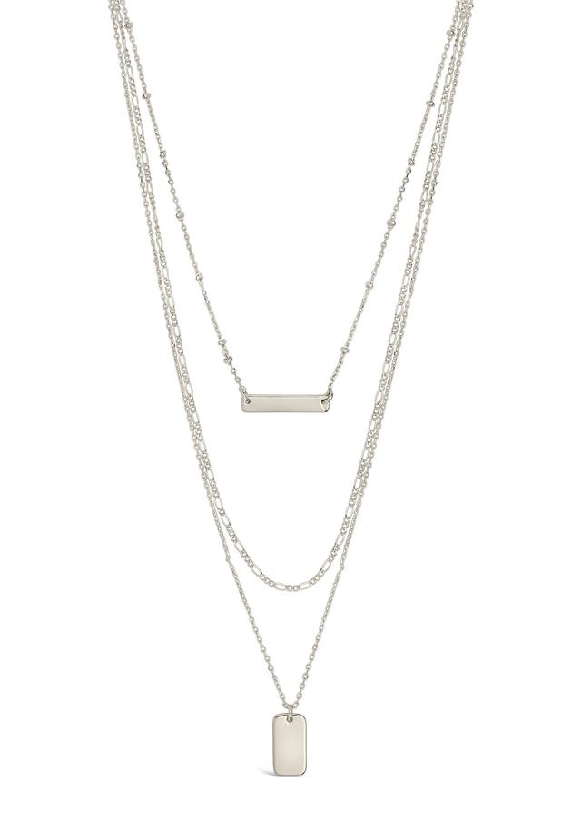 Triple Layered Bar Necklace Product Image