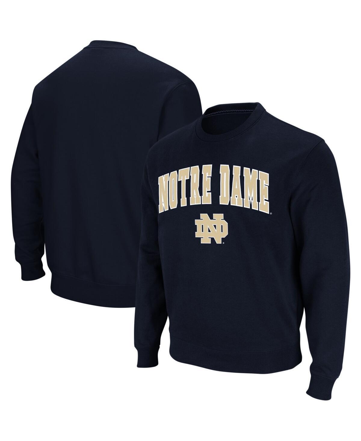 Colosseum Mens Notre Dame Fighting Irish Arch & Logo Crew Neck Sweatshirt Product Image