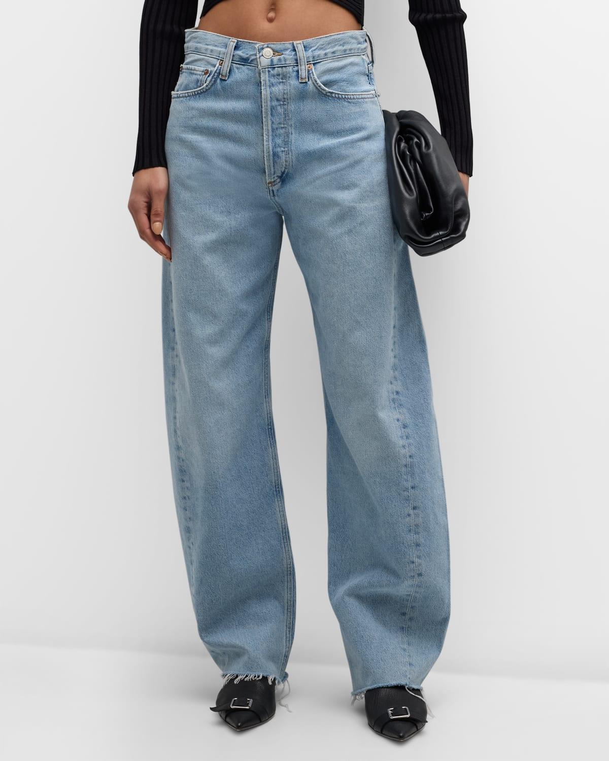 Luna High-Rise Tapered Jeans Product Image