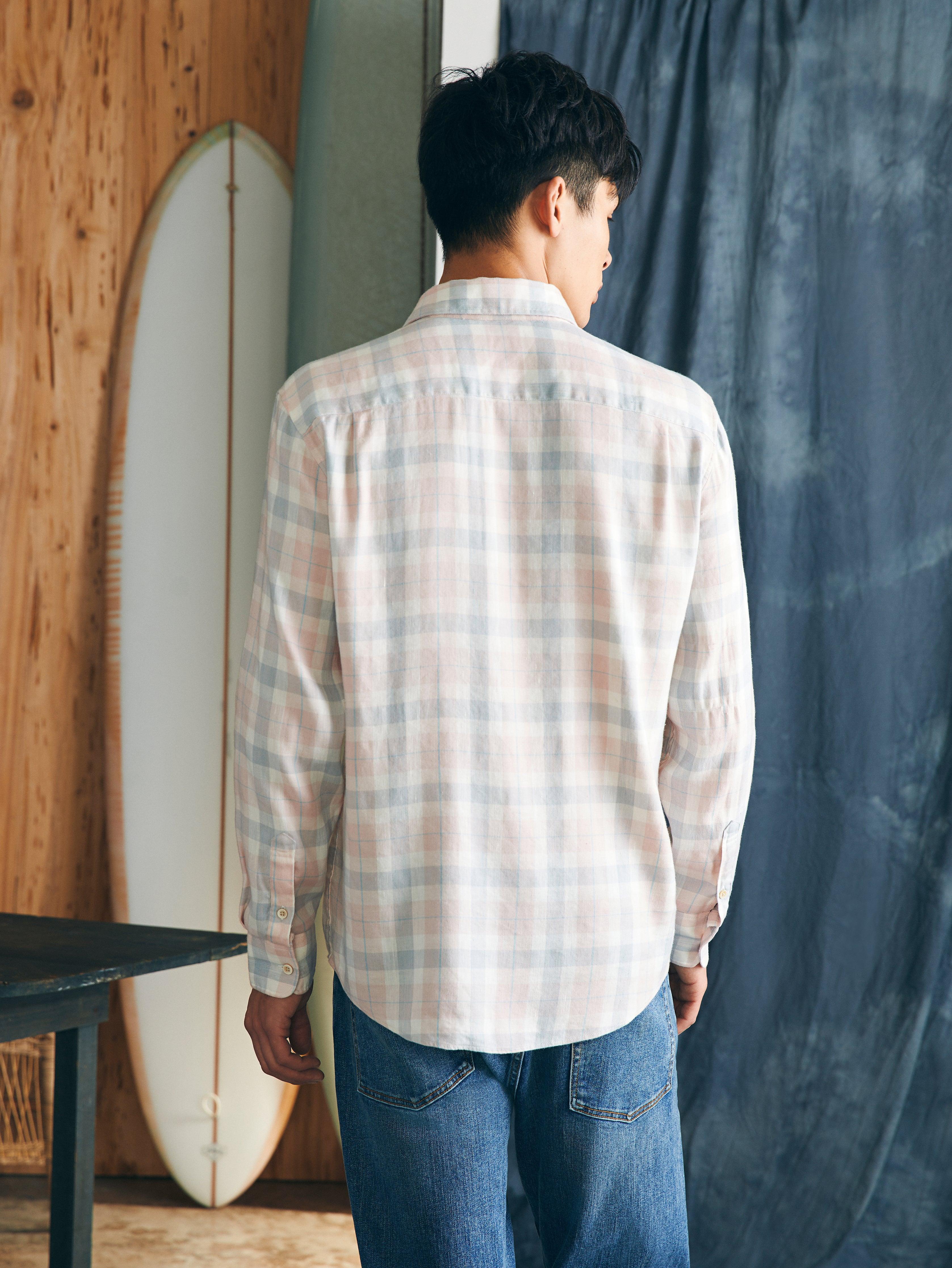 Weekend Blend Shirt - Mauve Field Plaid Product Image