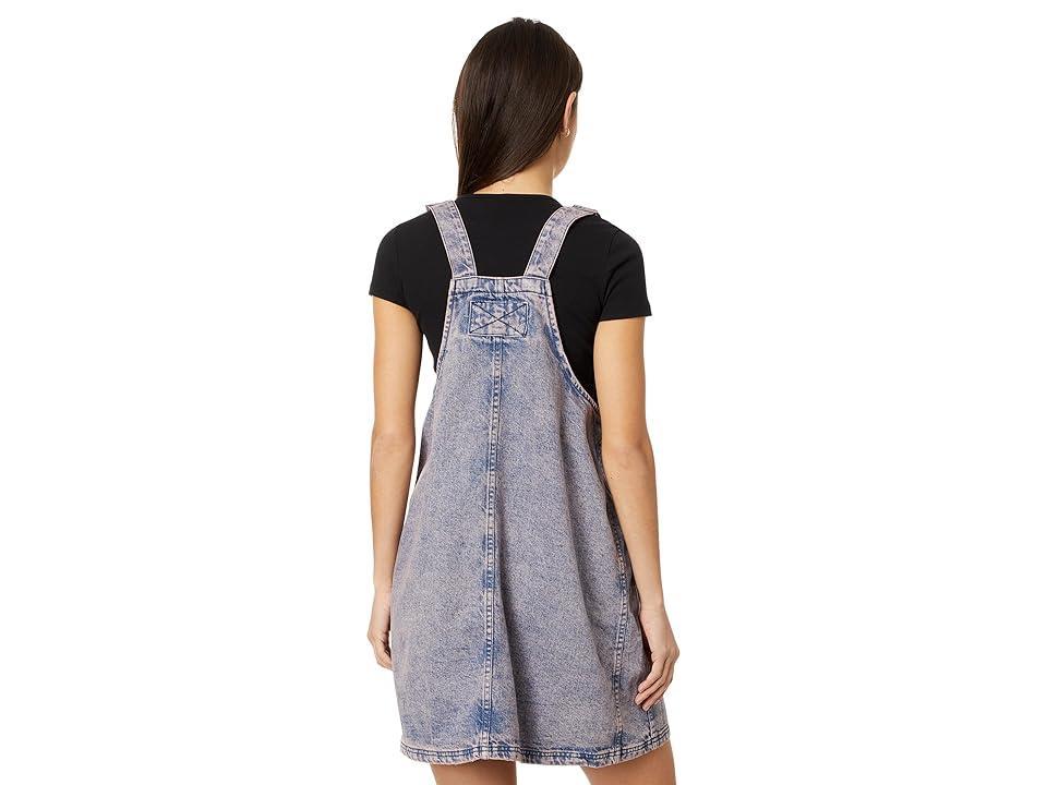 Free People Overall Square Neck Sleeveless Front Pocket Mini Dress Product Image