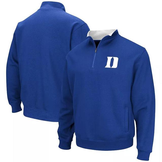 Mens Colosseum Royal Duke Devils Tortugas Quarter-Zip Top Product Image