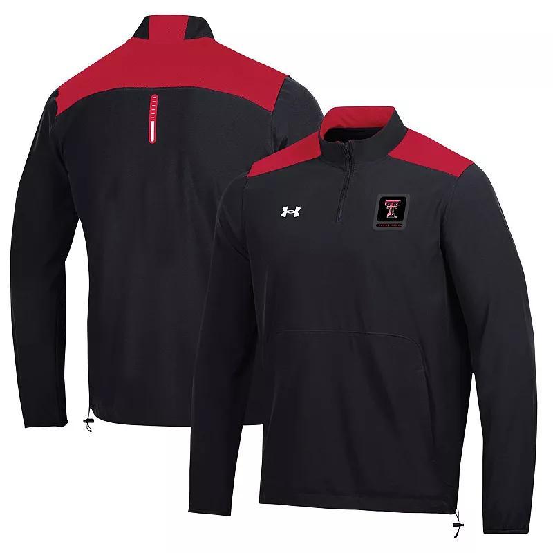 Mens Under Armour Texas Tech Red Raiders 2023 MotivateHalf-Zip Top Product Image