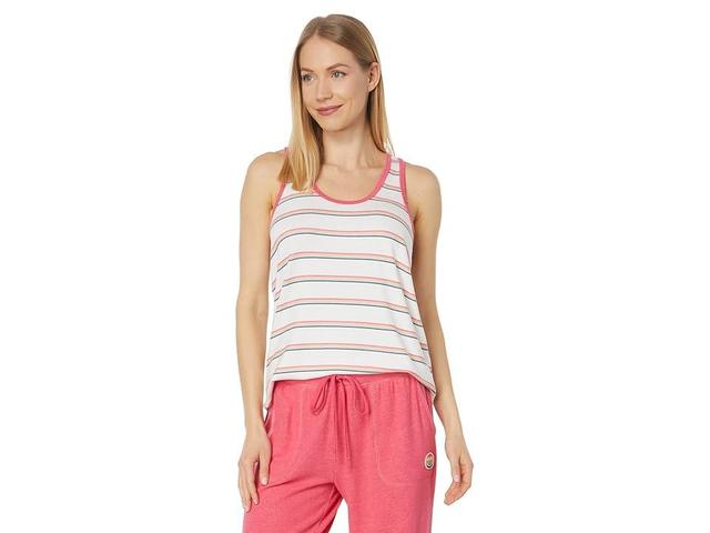 P.J. Salvage Happy Things Rainbow Tank (Ivory) Women's Pajama Product Image