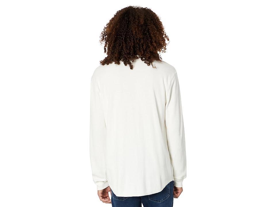 Madewell Thermal Henley Tee (Light Spruce) Men's T Shirt Product Image