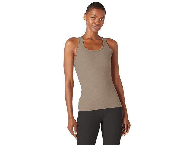 Beyond Yoga Spacedye Step Up Racerback Tank (Birch Heather) Women's Clothing Product Image