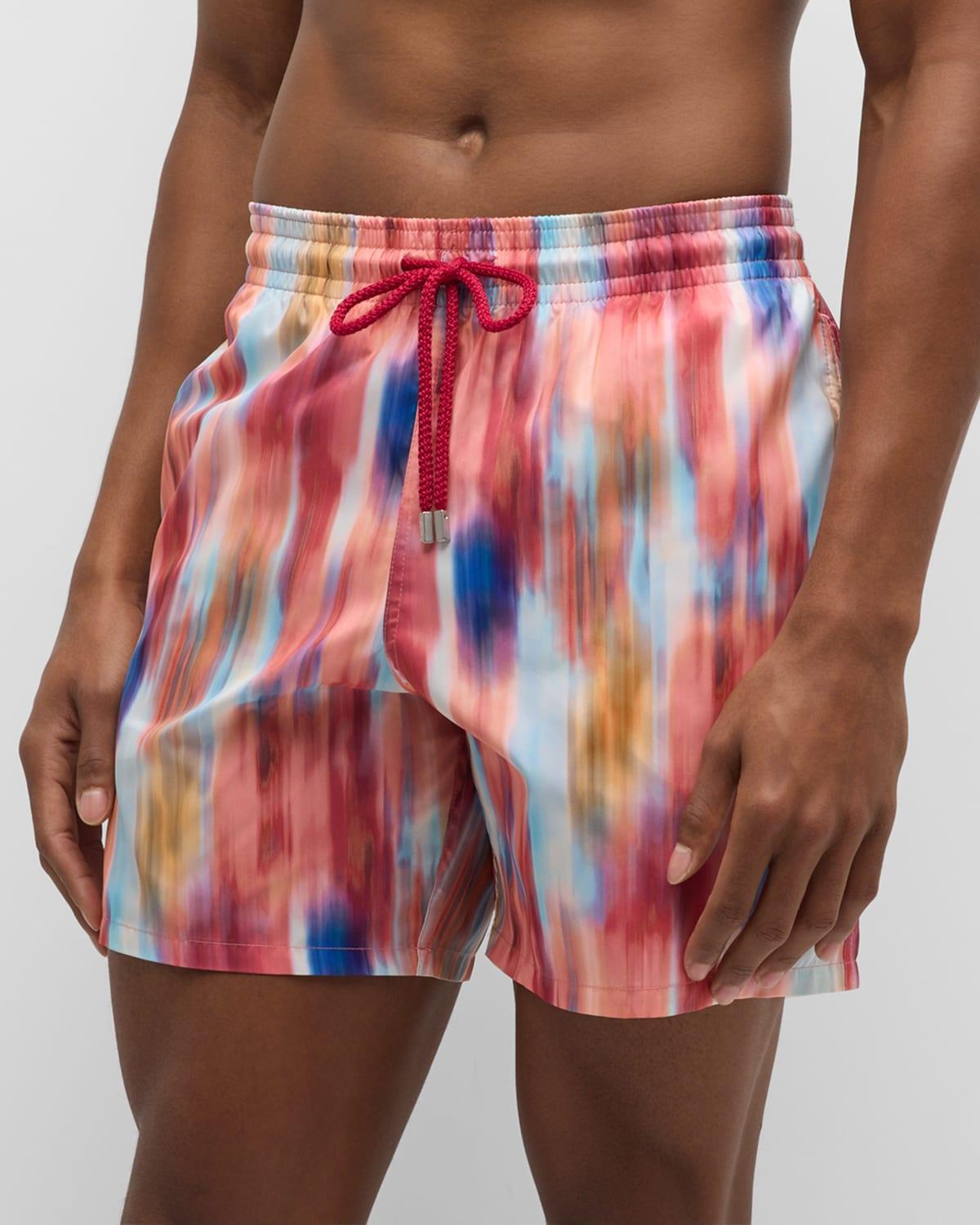 Mens Mahina Abstract Swim Trunks Product Image