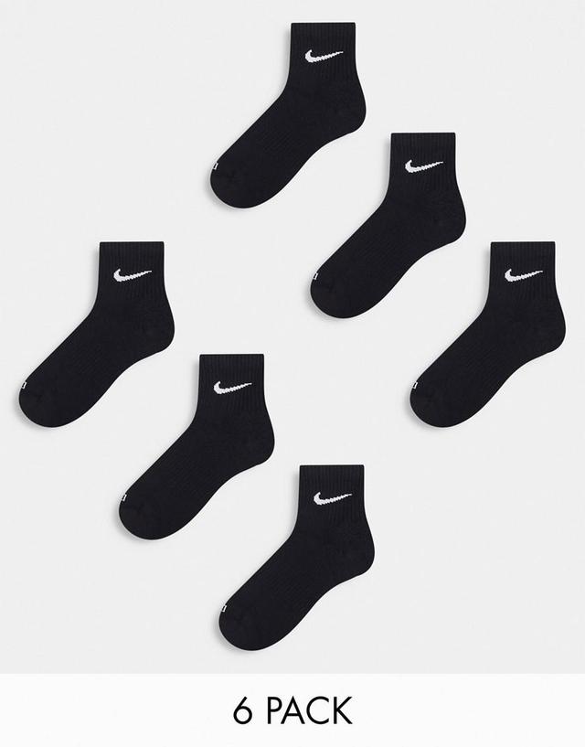 Nike Mens Everyday Plus Cushioned Training Ankle Socks (6 Pairs) Product Image