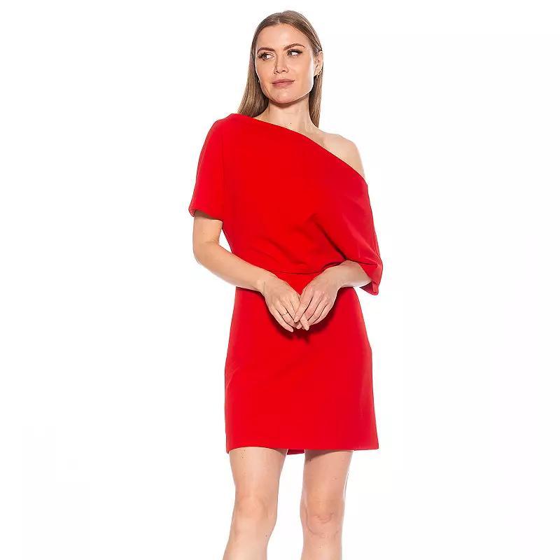 Alexia Admor Suri Draped Mini Dress Product Image