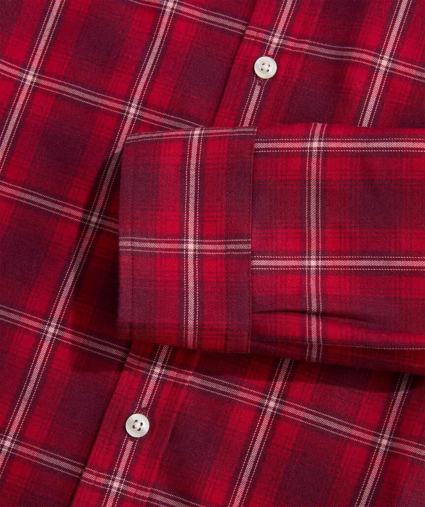 On-The-Go Brushed Twill Plaid Shirt Product Image