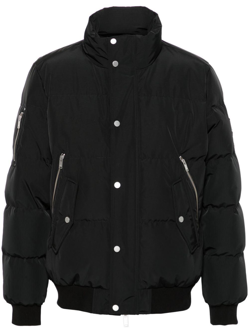 MOOSE KNUCKLES High Point Bomberjacke In Black Product Image