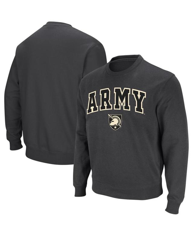 Colosseum Mens Army Black Knights Arch & Logo Crew Neck Sweatshirt Product Image