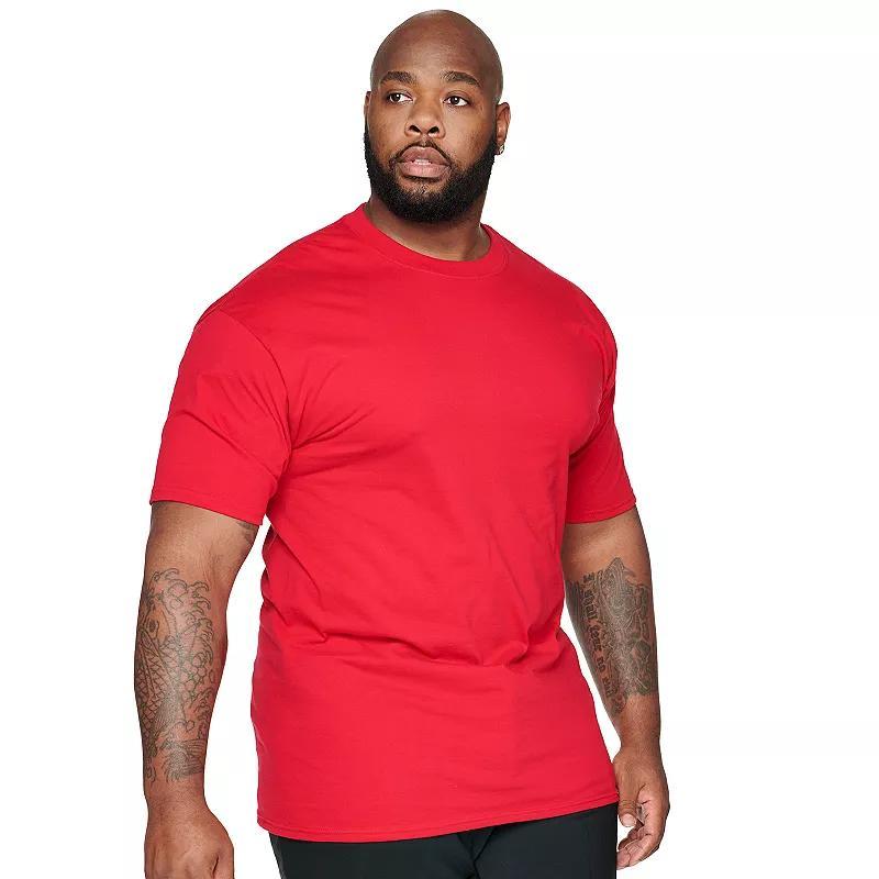 Big & Tall Hanes Beefy-T Tee, Mens Grey Gray Product Image