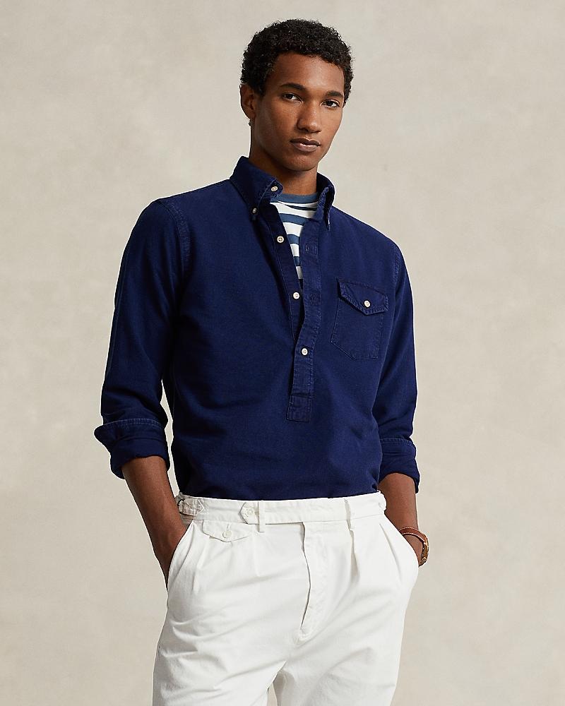 Polo Ralph Lauren Classic Fit Oxford Popover Shirt Product Image