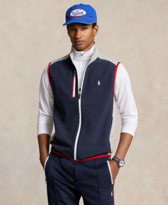 Polo Ralph Lauren Mens Team Usa Full-Zip Vest - Navy Product Image