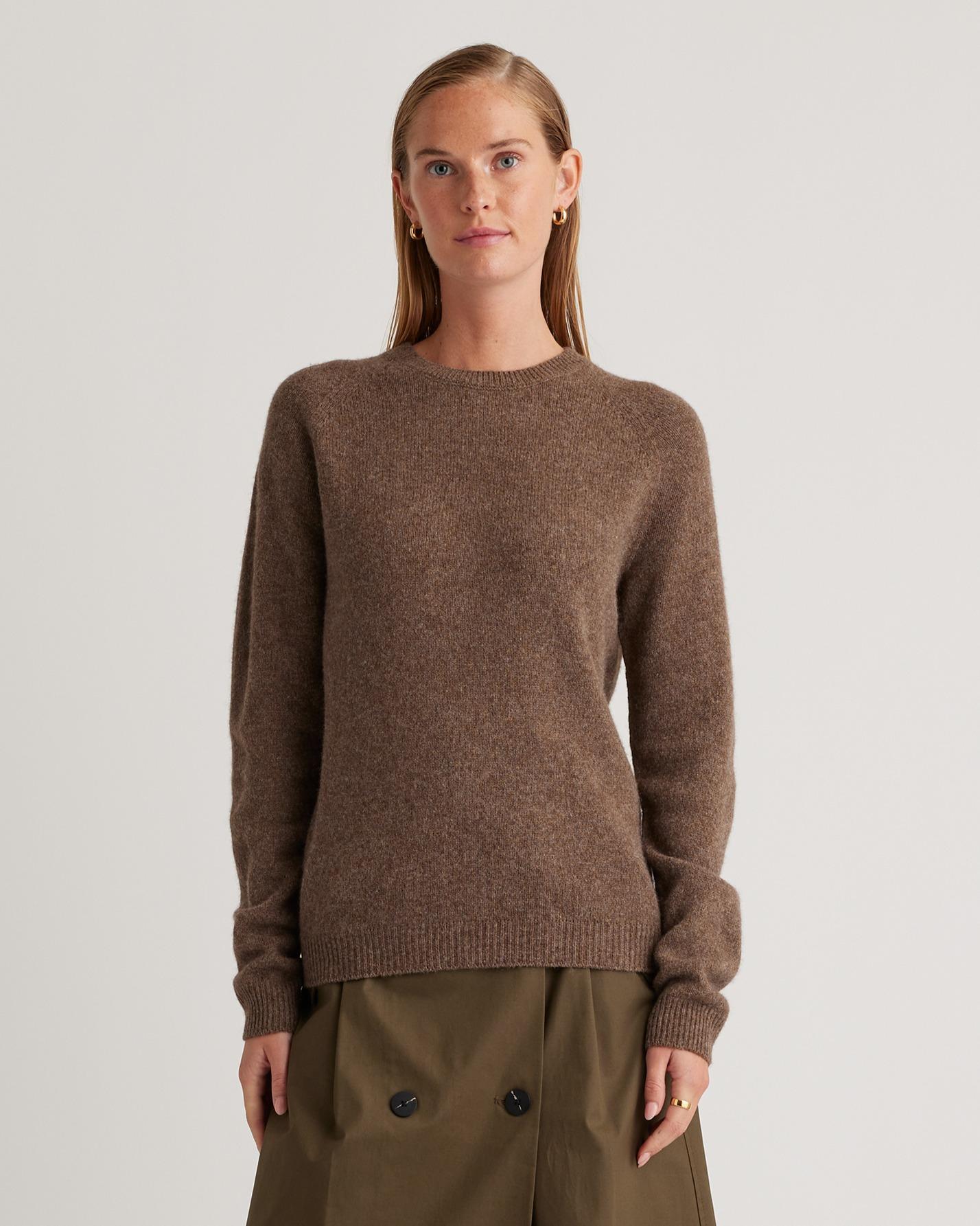 100% Yak Wool Crewneck Sweater product image