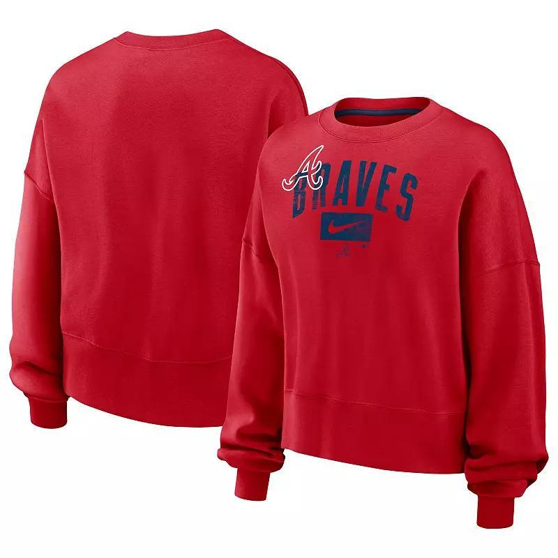 St. Louis Cardinals Team Nike Women's MLB Pullover Sweatshirt Product Image