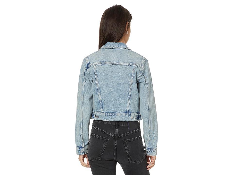 AllSaints Juno Distressed Denim Jacket Product Image