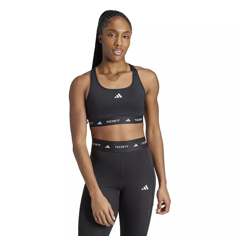 adidas Techfit Training Sports Bra, Womens Product Image