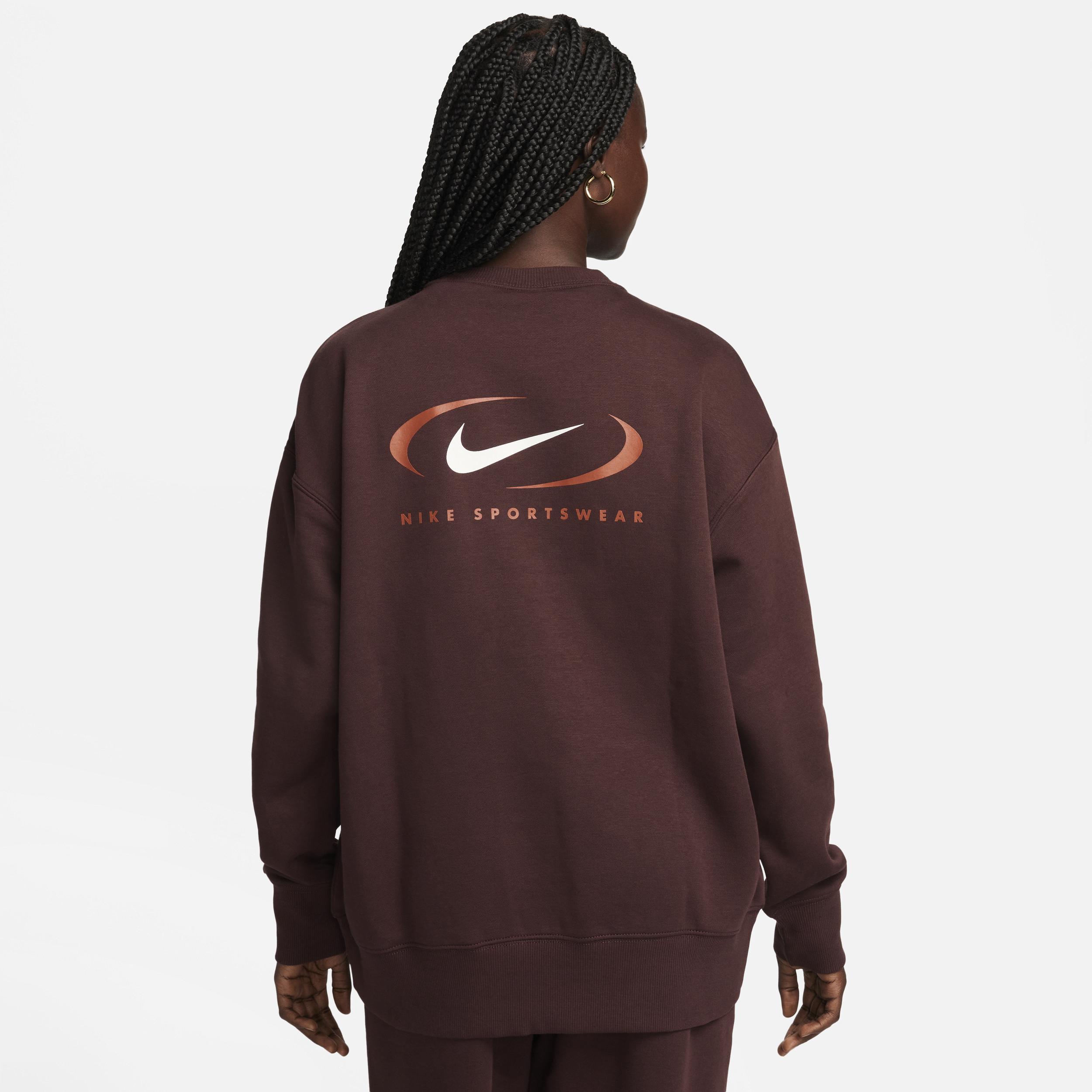 Women's Nike Sportswear Phoenix Fleece Oversized Crew-Neck Sweatshirt Product Image