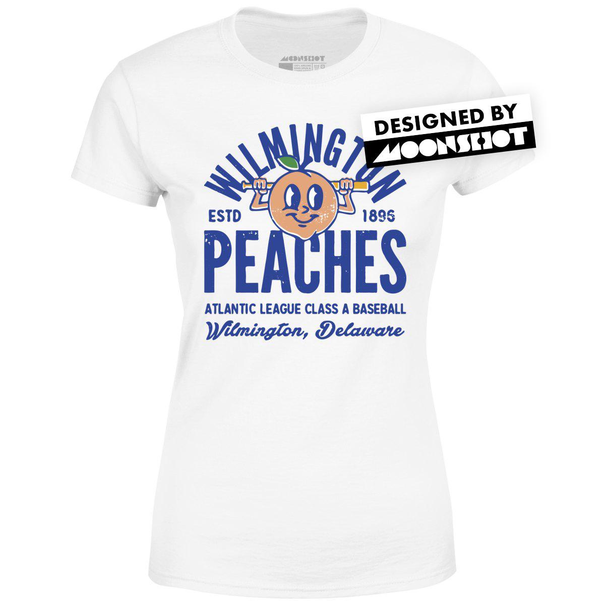 Wilmington Peaches - Delaware - Vintage Defunct Baseball Teams - Women's T-Shirt Female Product Image