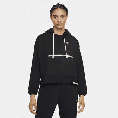 Nike Dri-FIT Swoosh Fly Standard Issue Women's Pullover Basketball Hoodie Product Image