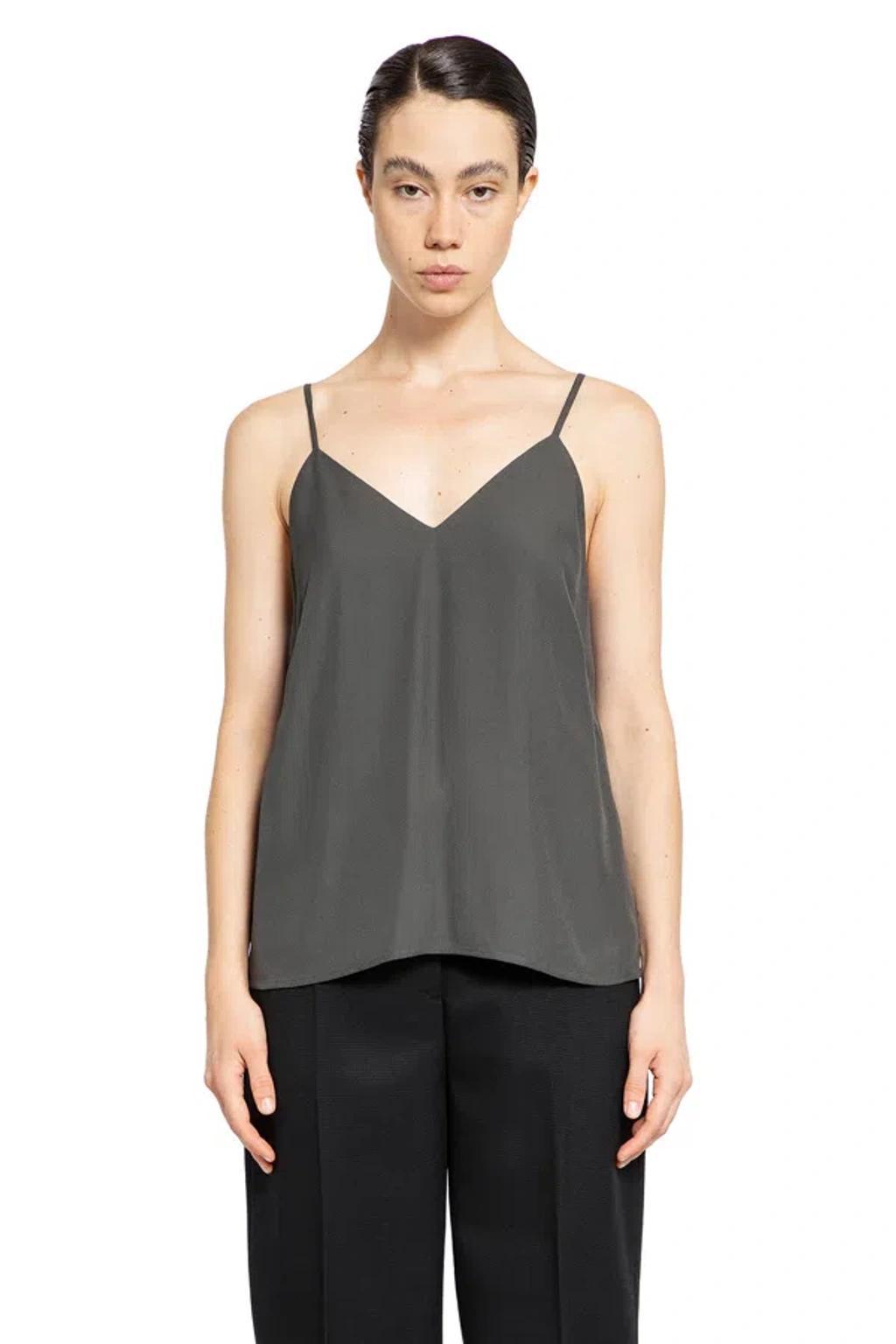 Woman Grey Tops Product Image