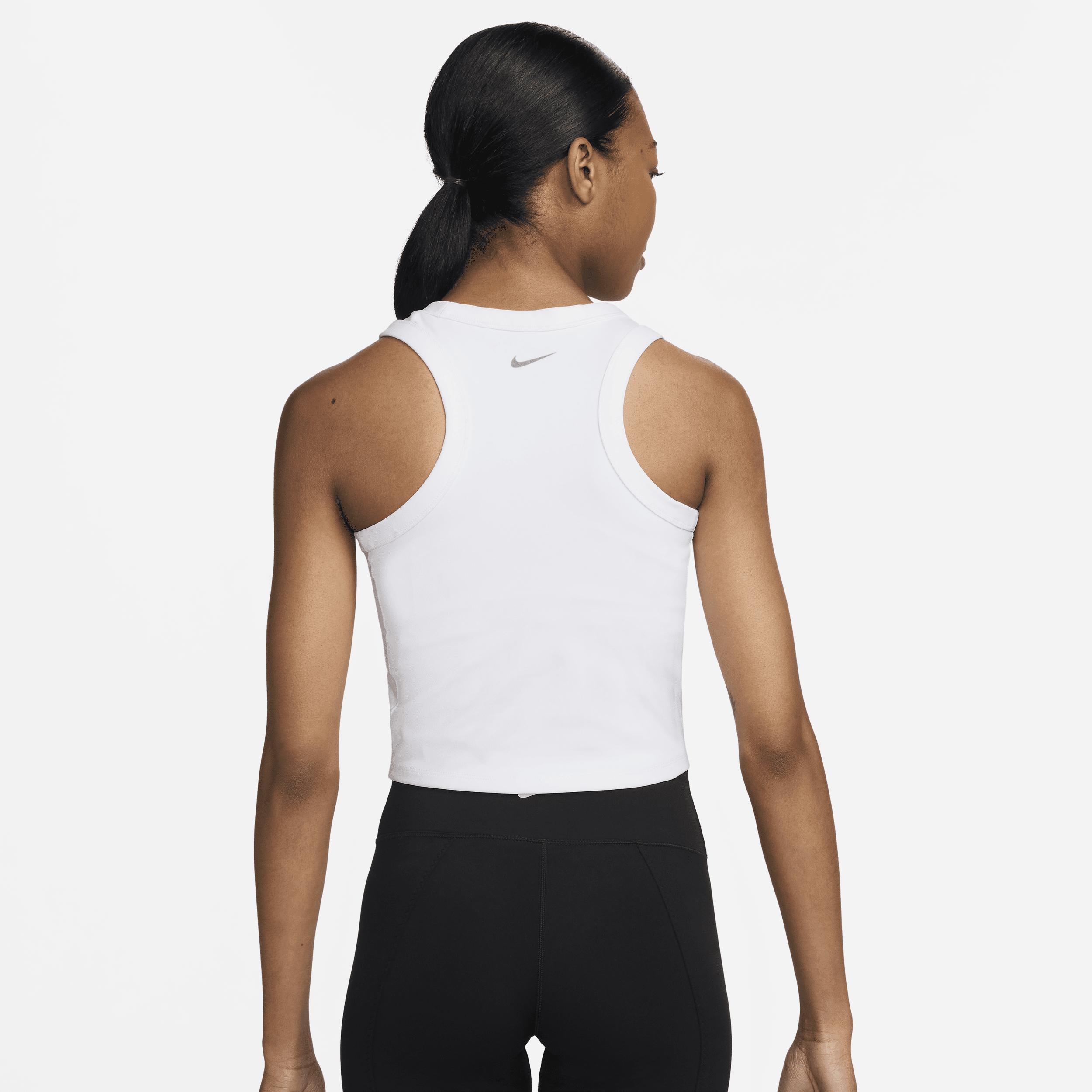 Nike One Fitted Women's Dri-FIT Cropped Tank Top Product Image