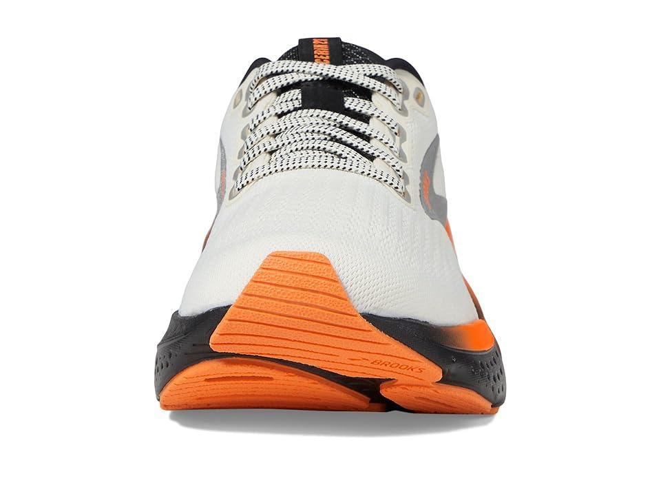 Brooks Glycerin 21 (Ecru/Orange/Black) Men's Shoes Product Image