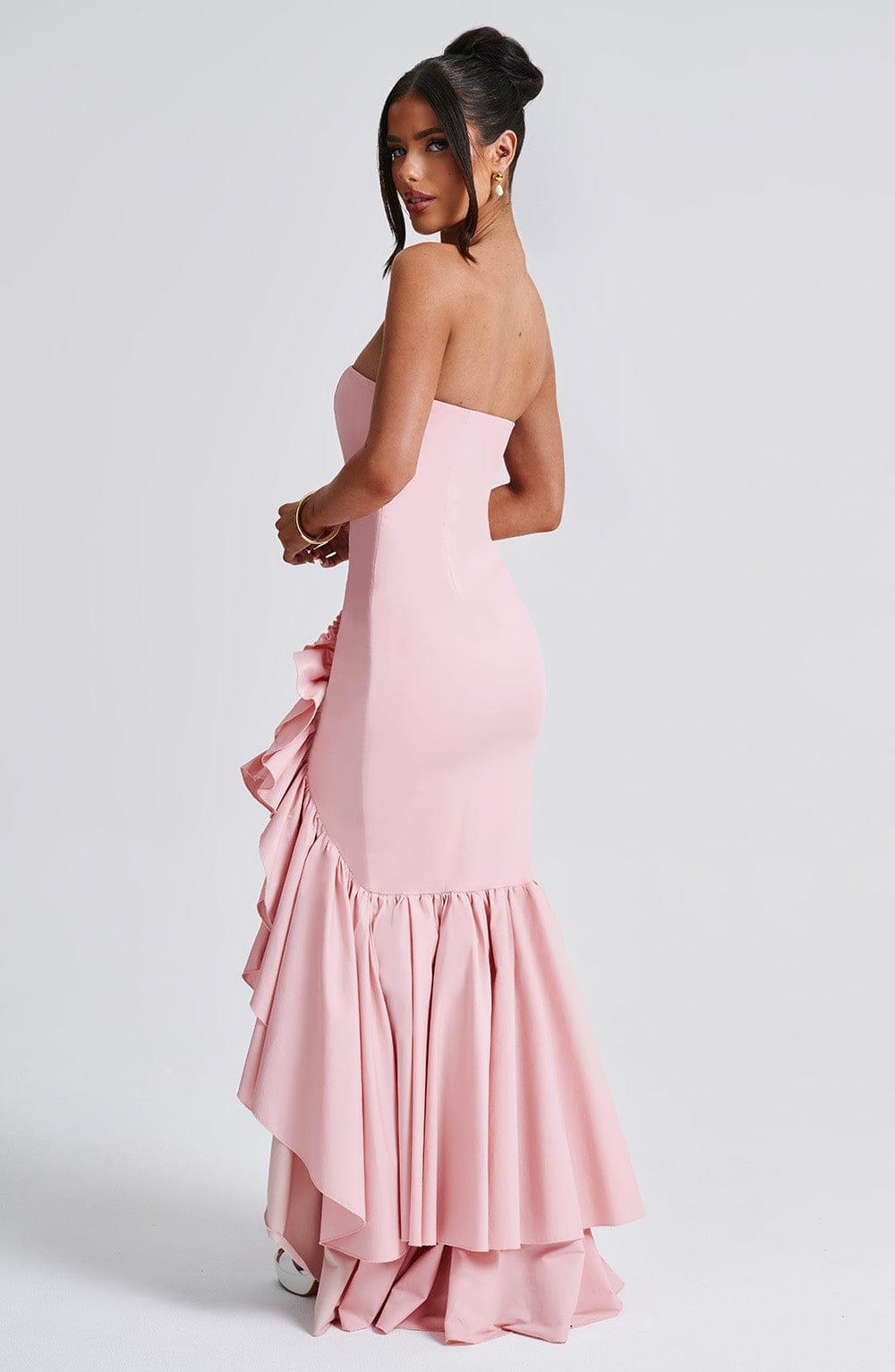 Angelina Maxi Dress - Blush Product Image