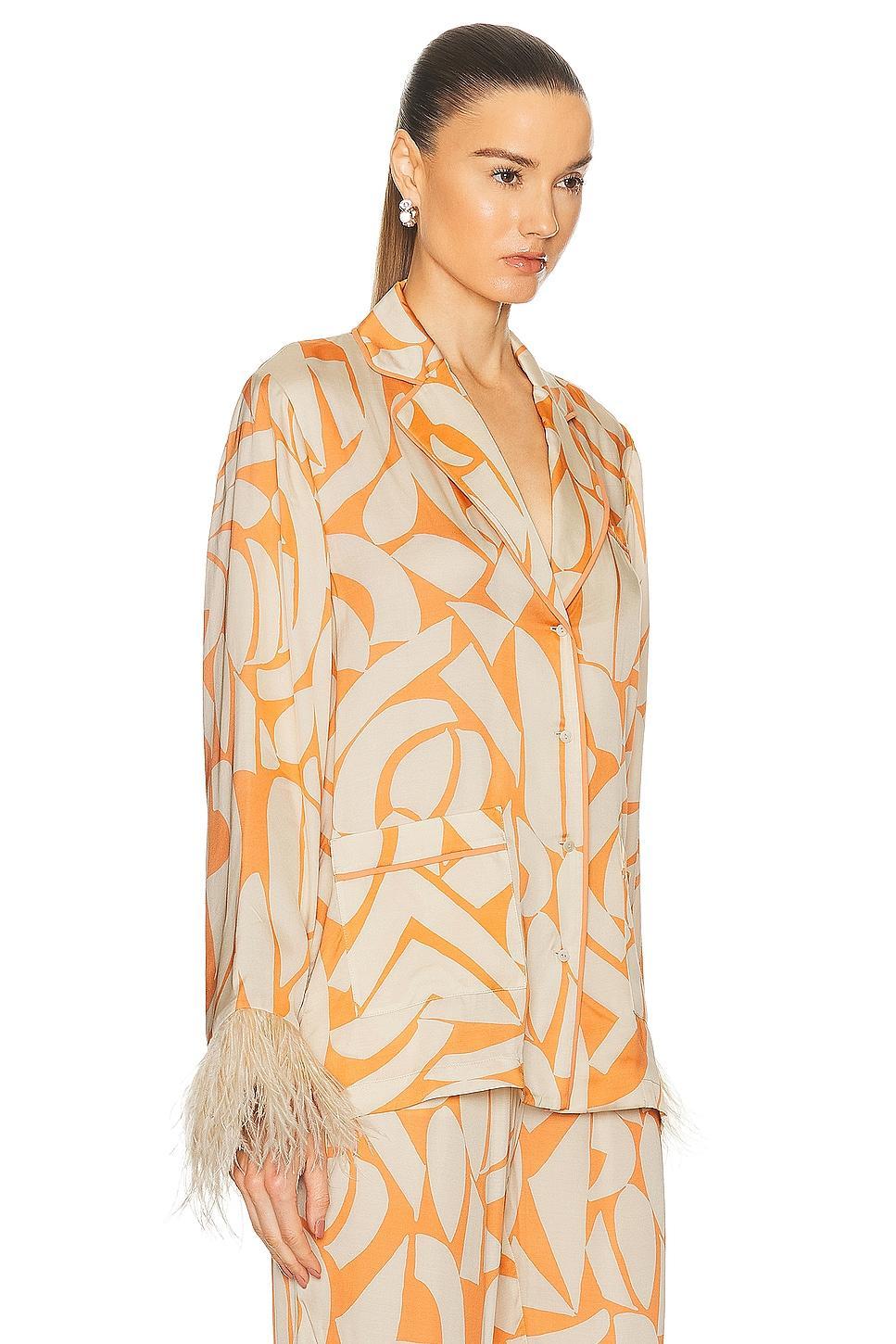 Alexis Braza Top in Orange. Product Image