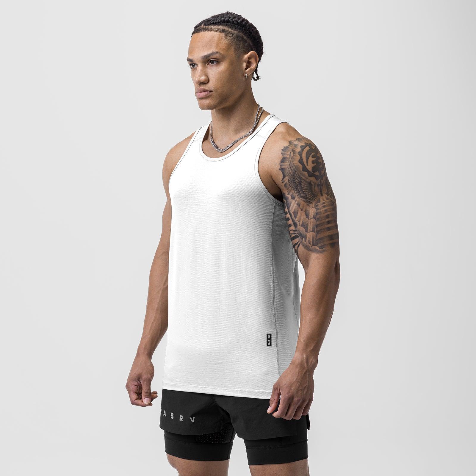 0754. AeroSilver® Training Singlet - Ivory Cream Product Image