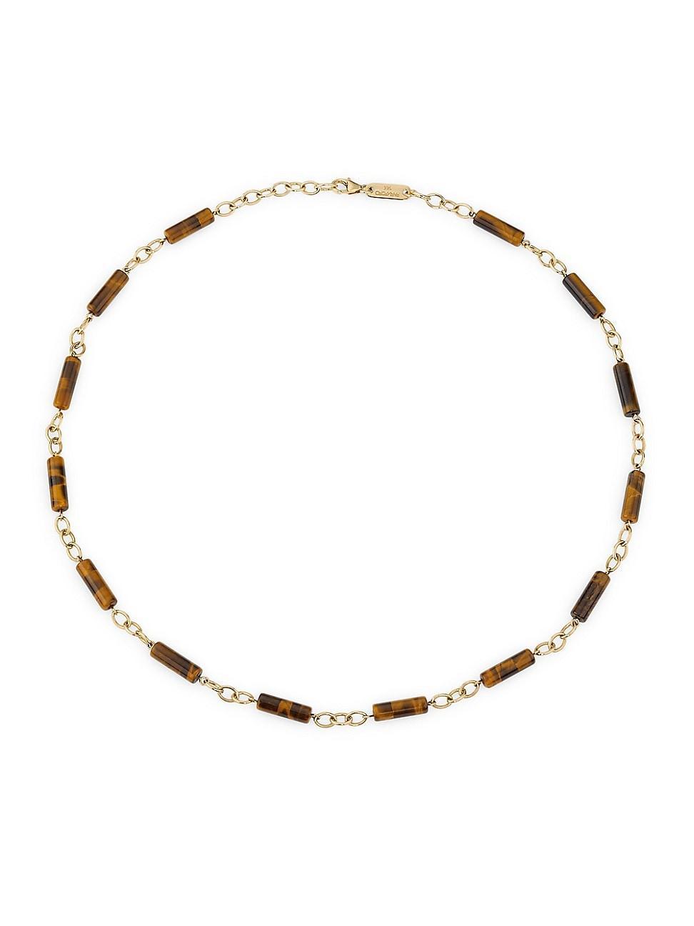 Womens Palace 14K Yellow Gold & Gemstone Chain Necklace Product Image