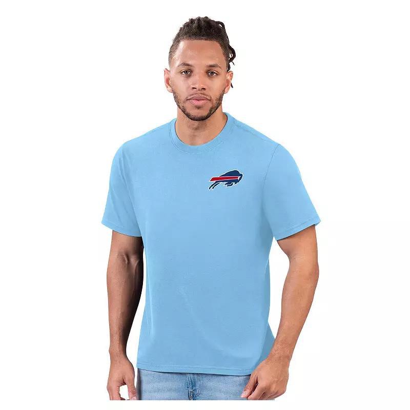 Mens Margaritaville Blue Buffalo Bills Flip Flop T-Shirt Product Image