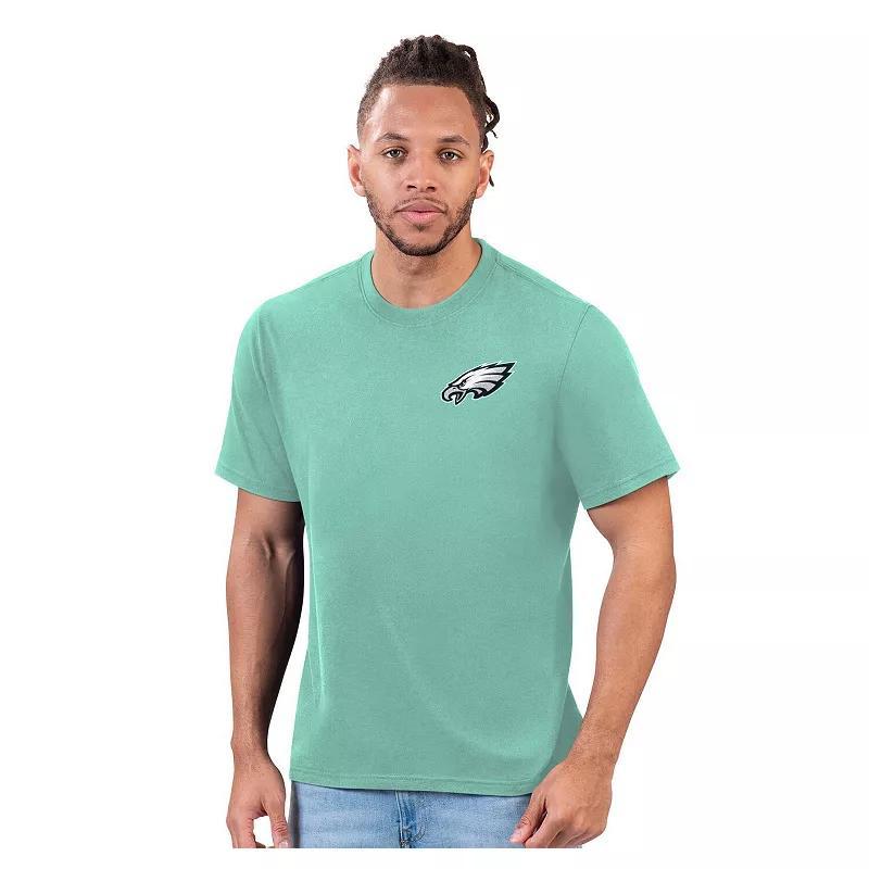 Mens Margaritaville Mint Philadelphia Eagles Flip Flop T-Shirt Product Image