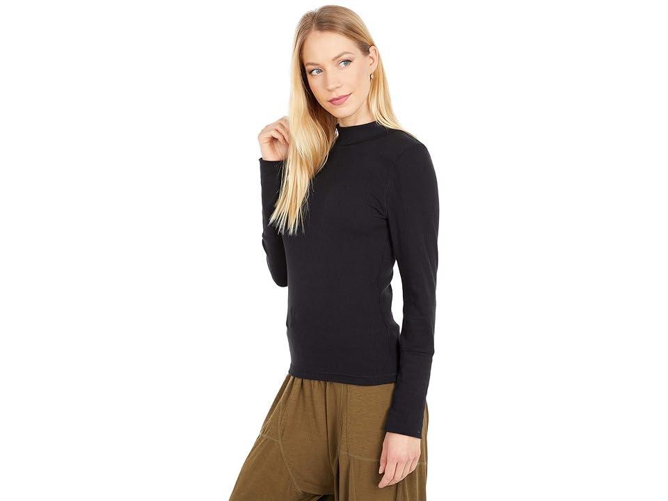 Free People x Intimately FP The Rickie Top in Dark Green. Product Image