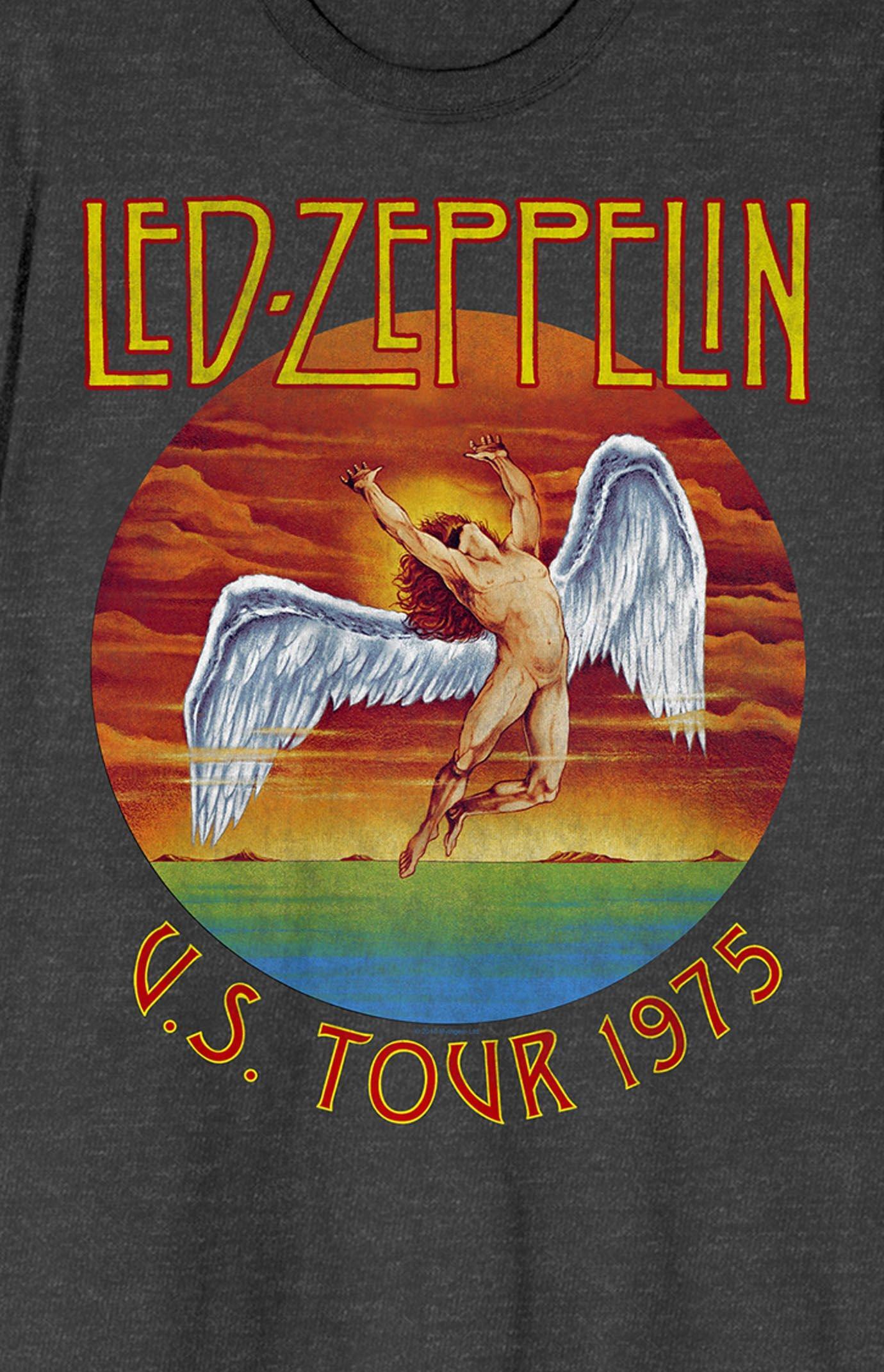 Men's Led Zeppelin World Tour T-Shirt Product Image