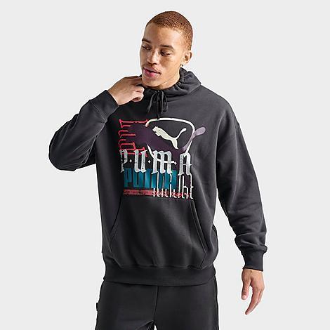 Puma Mens Classics Play Loud Graphic Hoodie Product Image