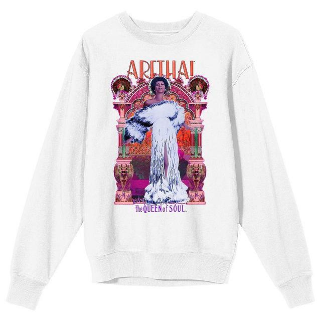 Mens Bioworld Aretha Franklin Queen of Soul Poster Long Sleeve Graphic Tee Product Image