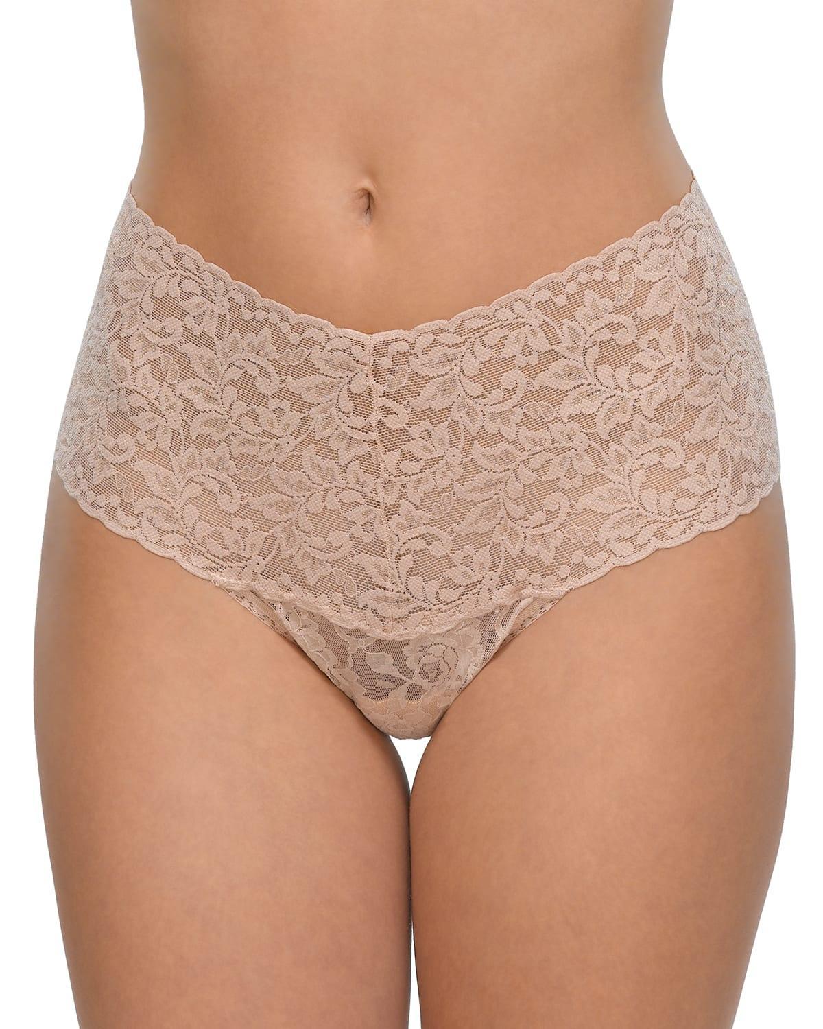 Hanky Panky Signature Lace Retro Thong Product Image