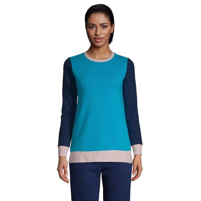 Womens Lands End Serious Sweats Crewneck Sweatshirt Tunic Product Image