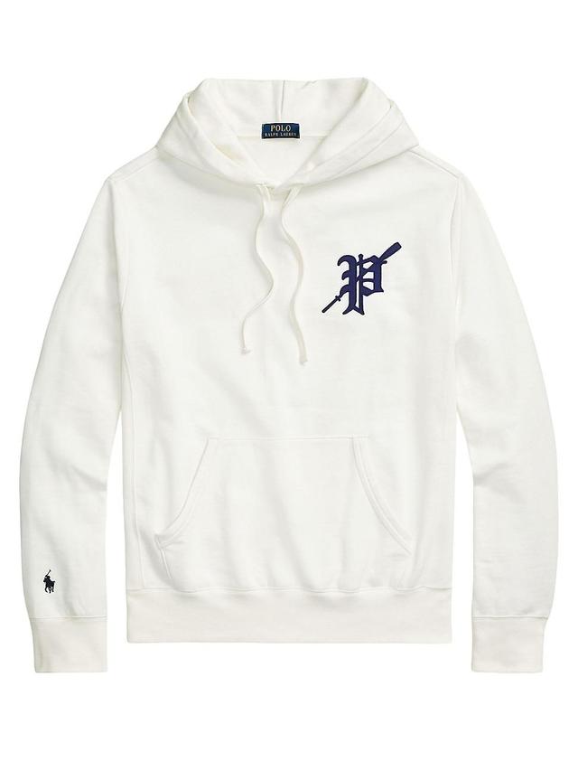 Polo Ralph Lauren Appliqued Fleece Hoodie Men's Sweatshirt Product Image