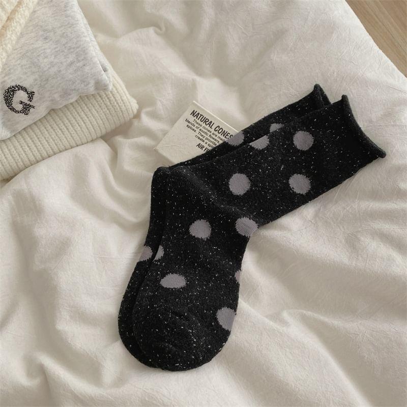 Dotted Short Socks Product Image