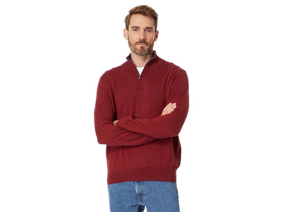 Mens Nautica 1/4 Zip Navtech Sweater Product Image