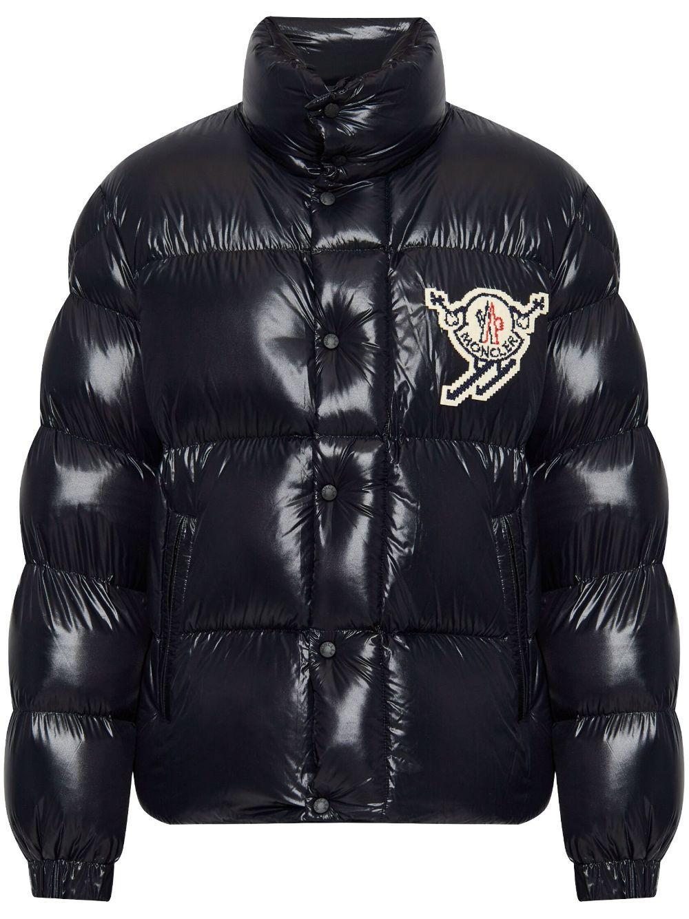 MONCLER Leste Light Weight Nylon Down Jacket In Black Product Image